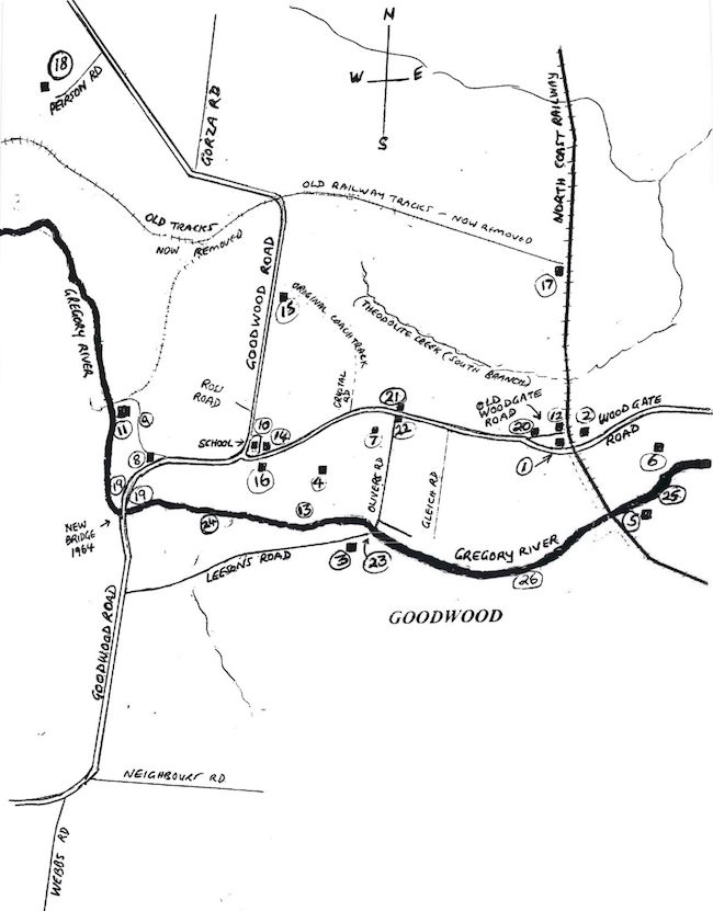 Historical Goodwood Map